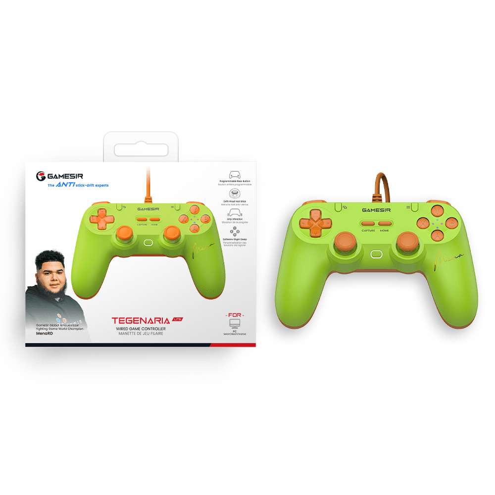GameSir Tegenaria Lite MenaRD Collaboration Edition Wired Symmetric Game Controller - GameSir